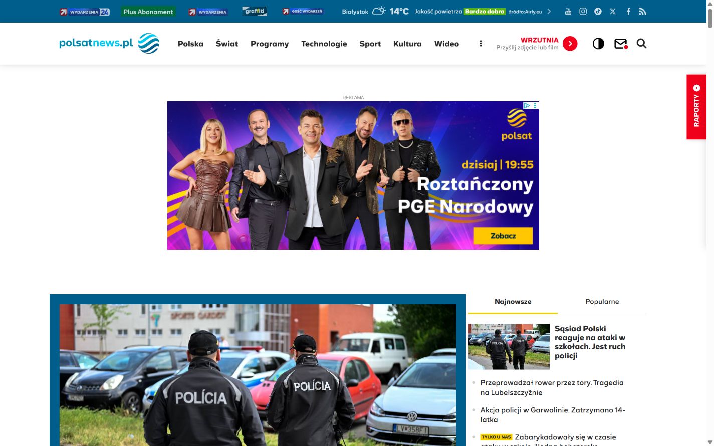 polsatnews.pl: Homepage